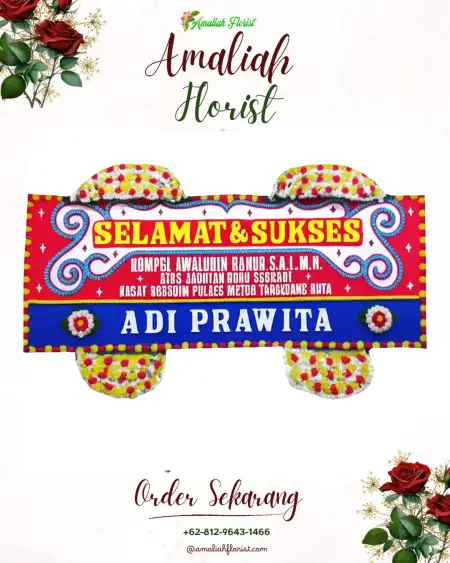 Papan Bunga Ucapan Selamat Alam Barajo